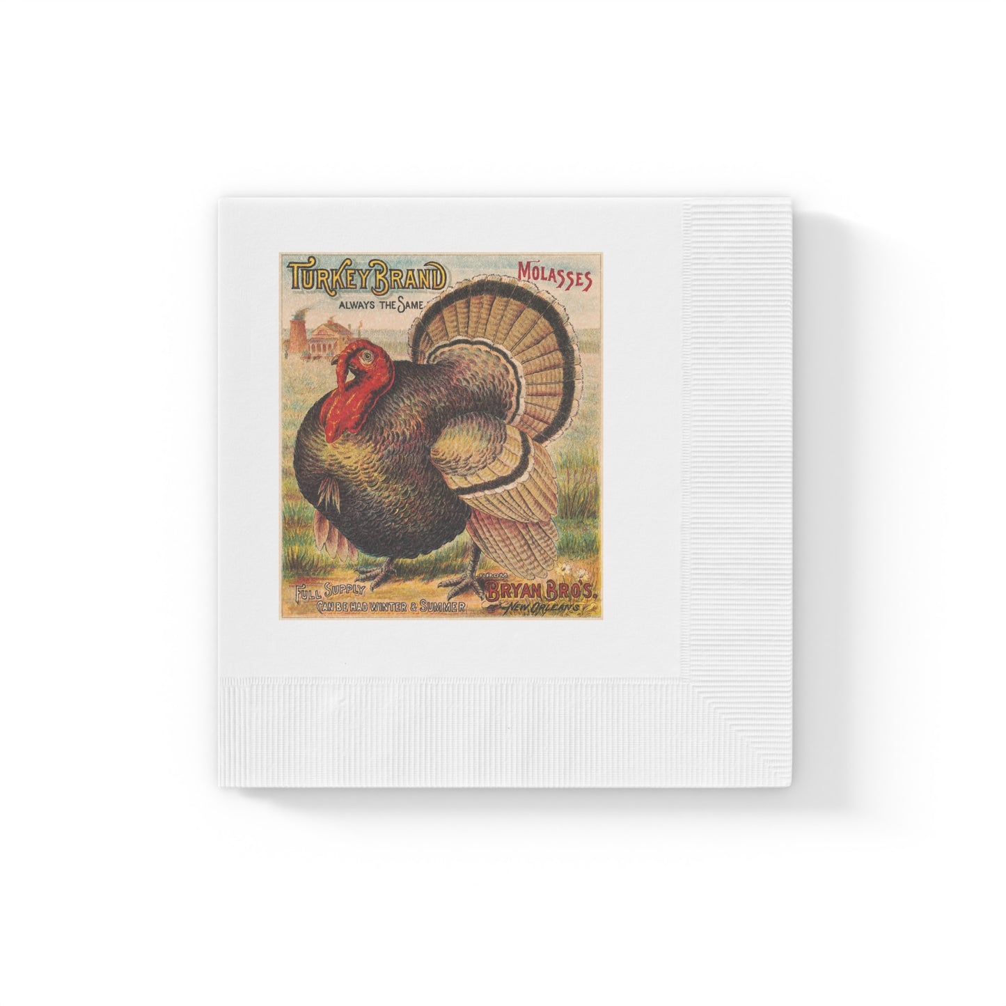 Vintage Thanksgiving Napkins